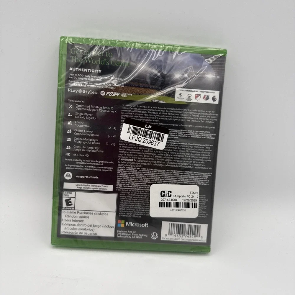 FC 24 FIFA 24 -‎ Microsoft Xbox Series X and Xbox One
